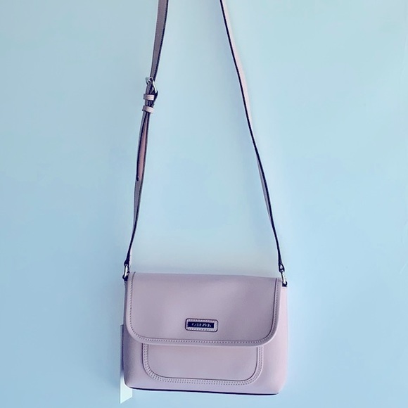 Calvin Klein Flap Crossbody Petal Pink NWT